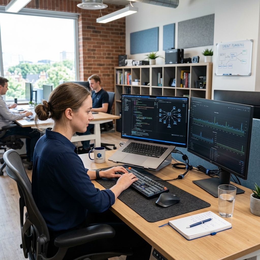 Espace de travail TECHCHI SOLUTIONS