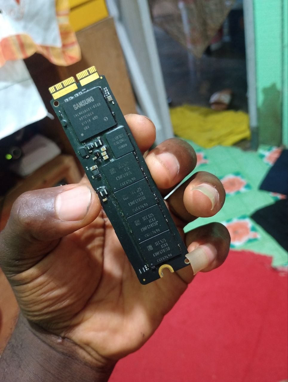 Disque SSD NVMe - Face